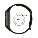 Maxbell Bands Soft Silicone Band For Fitbit charge5 smart watch Strap  Red