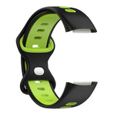 Maxbell Bands Soft Silicone Band For Fitbit charge5 smart watch Strap  Light Blue