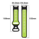 Maxbell Bands Soft Silicone Band For Fitbit charge5 smart watch Strap  Light Blue