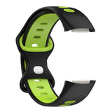 Maxbell Bands Soft Silicone Band For Fitbit charge5 smart watch Strap  Light Blue
