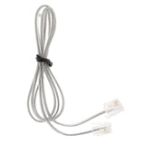 Maxbell Mini Wall Phone Corded Powered by Telephone Line for Hotel Family Red