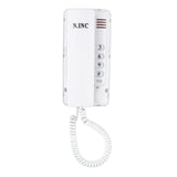 Maxbell Mini Wall Phone Corded Powered by Telephone Line for Hotel Family White