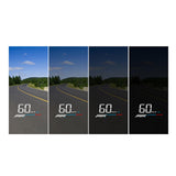 Maxbell Multifunctional Head up Display Car HUD OBD2 GPS Projector Function for Car