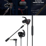 Maxbell Gaming Earphone Gamer Headset Games Headphones 7.1 With Microphone  Silver