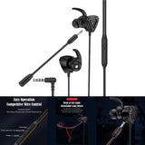 Maxbell Gaming Earphone Gamer Headset Games Headphones 7.1 With Microphone  Red