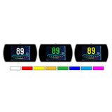 Maxbell 3" OBD2 Head up Display Multi-Color Accessories for Vehicles Safe Driving