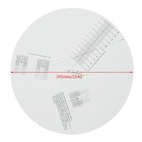 Maxbell Pickup Calibration Plate Adjustment Tool Non-Slip for Turntable Accessories