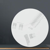 Maxbell Pickup Calibration Plate Adjustment Tool Non-Slip for Turntable Accessories