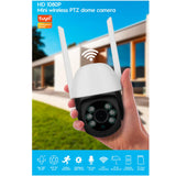 Maxbell HD Indoor Outdoor WiFi IP Camera for Tuya Real Time Alerts 2MP HD