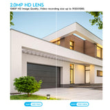 Maxbell HD Indoor Outdoor WiFi IP Camera for Tuya Real Time Alerts 2MP HD
