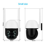 Maxbell HD Indoor Outdoor WiFi IP Camera for Tuya Real Time Alerts 2MP HD
