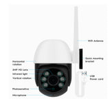 Maxbell HD Indoor Outdoor WiFi IP Camera for Tuya Real Time Alerts 2MP HD