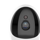 Maxbell Indoor WiFi Camera Plug-Uk White with 2-Way Audio Night View 180° View