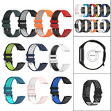 Maxbell Dual Colors Silicone Watchband Soft for Fitbit Charge5 Black Gray