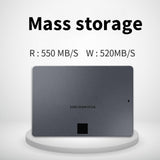 Maxbell 870 SATA III SSD 2.5" SATA III Metal for Computers Desktop Creators 240GB