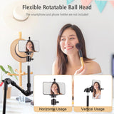 Maxbell Desk Mount Stand Phone Holder Bracket Accs Organizers Webcam 1/4 Screw