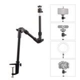 Maxbell Desk Mount Stand Phone Holder Bracket Accs Organizers Webcam 1/4 Screw