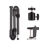 Maxbell Desk Mount Stand Phone Holder Bracket Accs Organizers Webcam 1/4 Screw