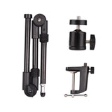 Maxbell Desk Mount Stand Phone Holder Bracket Accs Organizers Webcam 1/4 Screw