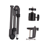 Maxbell Desk Mount Stand Phone Holder Bracket Accs Organizers Webcam 1/4 Screw