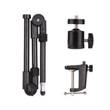 Maxbell Desk Mount Stand Phone Holder Bracket Accs Organizers Webcam 1/4 Screw