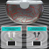 Maxbell Earphones EarbudsTouch Control Breathing Light HiFi Sound Low-Latency  White