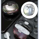 Maxbell Earphones EarbudsTouch Control Breathing Light HiFi Sound Low-Latency  White