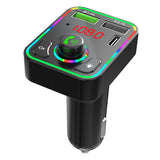 Maxbell Bluetooth 5.0 FM Transmitter LED Backlit Support TF Card USB Drive for Car