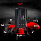 Maxbell Speed Detectors 360 Degree Chinese English Russian Anti Car Detector