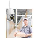 Maxbell 2MP WiFi IP Cameras 1080P HD Waterproof Remote View AI Tracking for Home