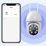 Maxbell 2MP WiFi IP Camera 1080P Full HD Waterproof Dual Lights 8 LEDs for Home Use