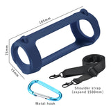 Maxbell Bluetooth Speaker Protect Cover Silicone Anti Slip for JBL Flip6 Women blue