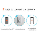 Maxbell IP Camera 2 MP Outdoor Network Camera Auto Tracking 128G TF Card Slot