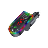 Maxbell Car Charger FM Transmitter Multiport Stereo Audio 12-24V Digital Display