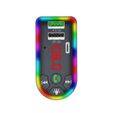 Maxbell Car Charger FM Transmitter Multiport Stereo Audio 12-24V Digital Display