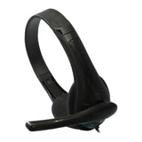Maxbell Wired Headphones 3.5mm Audio Cable Corded Lightweight Stereo for Laptop Kids Black
