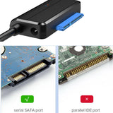 Maxbell USB to SATA Adapter Cable External SSD/HDD Drives with Power Adapter UK