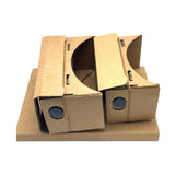 Maxbell DIY Cardboard for Google Virtual Reality Glasses with 3D Optical Lens Box