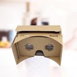 Maxbell DIY Cardboard for Google Virtual Reality Glasses with 3D Optical Lens Box