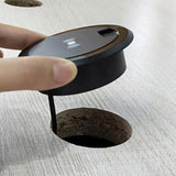 Maxbell Embedded Wireless Charger Hidden Charging Base for Wooden Tables black