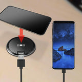 Maxbell Embedded Wireless Charger Hidden Charging Base for Wooden Tables black