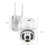 Maxbell 1080P Home WiFi IP Camera 2MP AU Plug IP66 Waterproof Auto Tracking for Home