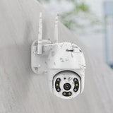 Maxbell 1080P Home WiFi IP Camera UK Plug 2MP IP66 Waterproof Wireless for Home