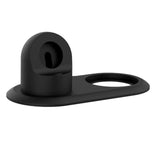 Maxbell 2 in 1 Wireless Charger Stand Dock for MagSafe (Chargers Not Included) Black