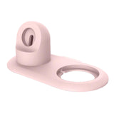 Maxbell 2 in 1 Wireless Charger Stand Dock for MagSafe (Chargers Not Included) Pink