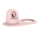Maxbell 2 in 1 Wireless Charger Stand Dock for MagSafe (Chargers Not Included) Pink