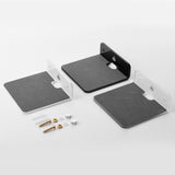 Maxbell Bluetooth Speaker Stand Holder Accessories Shelf Universal for Sound Bars Black