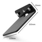 Maxbell Bluetooth Speaker Stand Holder Accessories Shelf Universal for Sound Bars Black