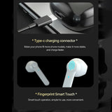 Maxbell Bluetooth 5.0 In-Ear Earbuds Rechargeable Sports Earphones for Gaming Black