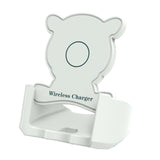 Maxbell Desktop Vertical Wireless Charging Stand Fast Charge Phone Holder Black